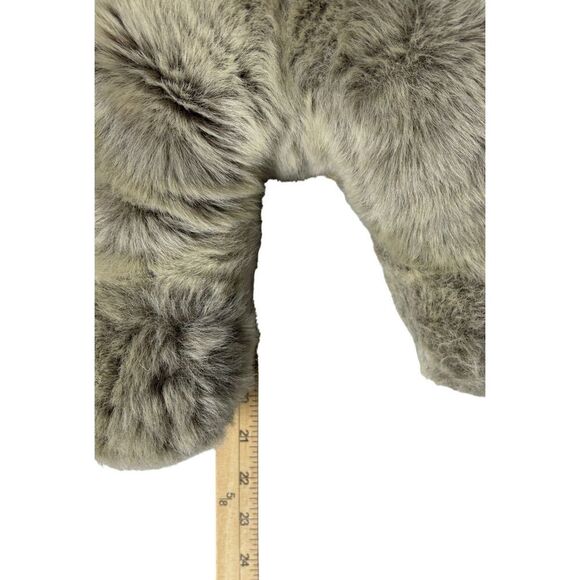 Vintage Plush Creations Bear Gray Brown Rare Sad Droopy Eyes Nostalgia Korea - Picture 7 of 8